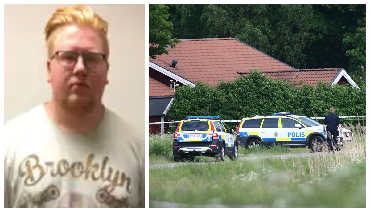 Edvin Gyllensvaan, 28, dömdes för dubbelmordet i Mantorp.